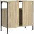 Armario lavabo baño madera ingeniería roble Sonoma 60x30x60