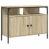 Armario lavabo baño madera ingeniería roble Sonoma 80x30x60