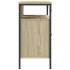 Armario lavabo baño madera ingeniería roble Sonoma 80x30x60
