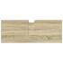 Armario lavabo baño madera ingeniería roble Sonoma 80x30x60