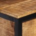 Mesita de noche madera maciza de mango 40x35x40