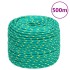 Cuerda de barco polipropileno verde 6 mm 500