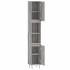 Armario de baño madera contrachapada gris Sonoma 30x30x190