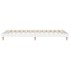 Estructura de cama madera de ingeniería blanca 90x200