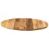 Tablero de mesa redondo madera maciza mango rugosa Ø 70x1,5