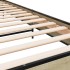 Estructura cama madera ingeniería metal roble Sonoma 90x200