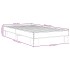 Estructura cama madera ingeniería metal roble Sonoma 75x190