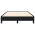 Estructura de cama sin colchón tela negro 120x190