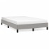Estructura de cama sin colchón tela gris claro 120x190