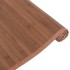 Alfombra rectangular bambú marrón 80x1000