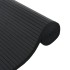 Alfombra rectangular bambú negro 100x1000