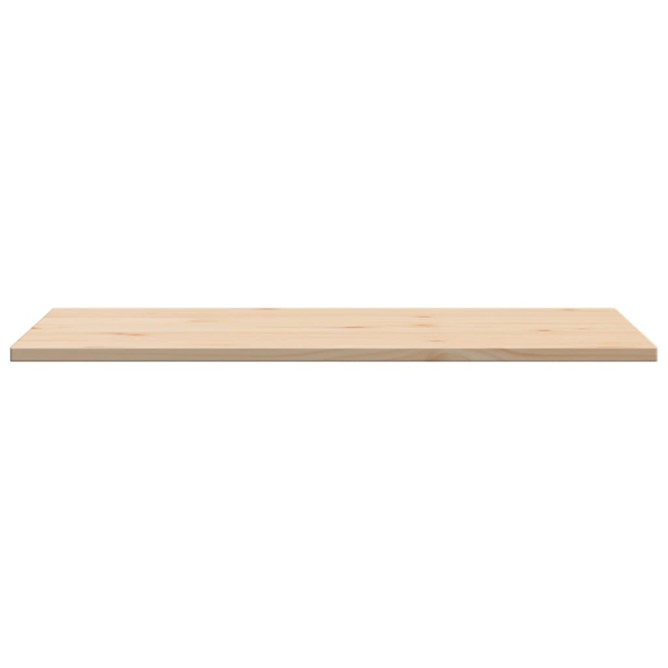 Tablero de mesa rectangular 3 uds madera de pino 80x53x1,7