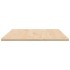 Tablero de mesa rectangular 3 uds madera de pino 80x53x1,7