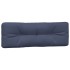 Cojines para muebles de palets 3 unidades tela azul