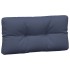 Cojines para muebles de palets 3 unidades tela azul