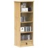 Estantería de CDs Corona madera maciza de pino 40x30x110