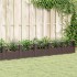 Jardinera con clavijas PP marrón 363,5x43,5x43,5