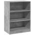 Armario de madera de ingeniería gris hormigón 77x48x102