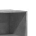 Armario de madera de ingeniería gris hormigón 77x48x102