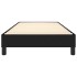Estructura de cama sin colchón tela negro 90x200