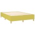 Estructura de cama sin colchón tela verde 140x190