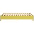Estructura de cama sin colchón tela verde 140x190