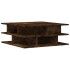 Mesa de centro madera de ingeniería roble ahumado 70x70x29