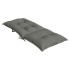 Cojines para silla respaldo alto 2 uds tela gris oscuro