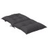 Cojines silla respaldo bajo 4 ud tela gris antracita