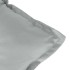 Cojines para silla respaldo bajo 4 ud tela gris claro