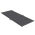 Cojines silla respaldo alto 4 uds tela gris antracita
