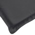 Cojines silla respaldo alto 4 uds tela gris antracita