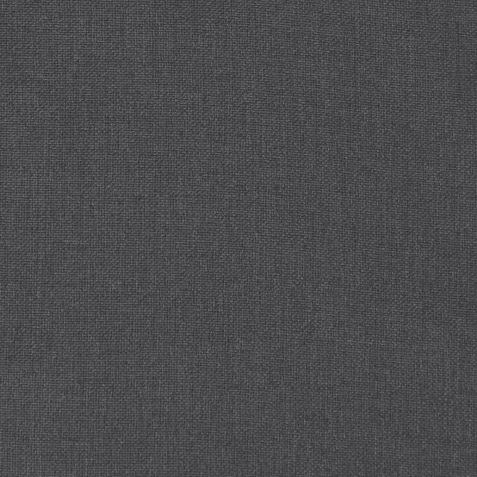 Cojines silla respaldo alto 4 uds tela gris antracita