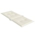 Cojines silla respaldo alto 4 uds tela crema melange