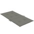 Cojines para silla respaldo bajo 6 ud tela gris oscuro