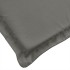 Cojines para silla respaldo bajo 6 ud tela gris oscuro