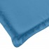 Cojines silla respaldo bajo 6 ud tela azul melange 100x50x4