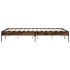 Estructura cama madera ingeniería metal roble ahumado