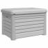 Baúl para cojines polipropileno gris 73x50,5x46,5