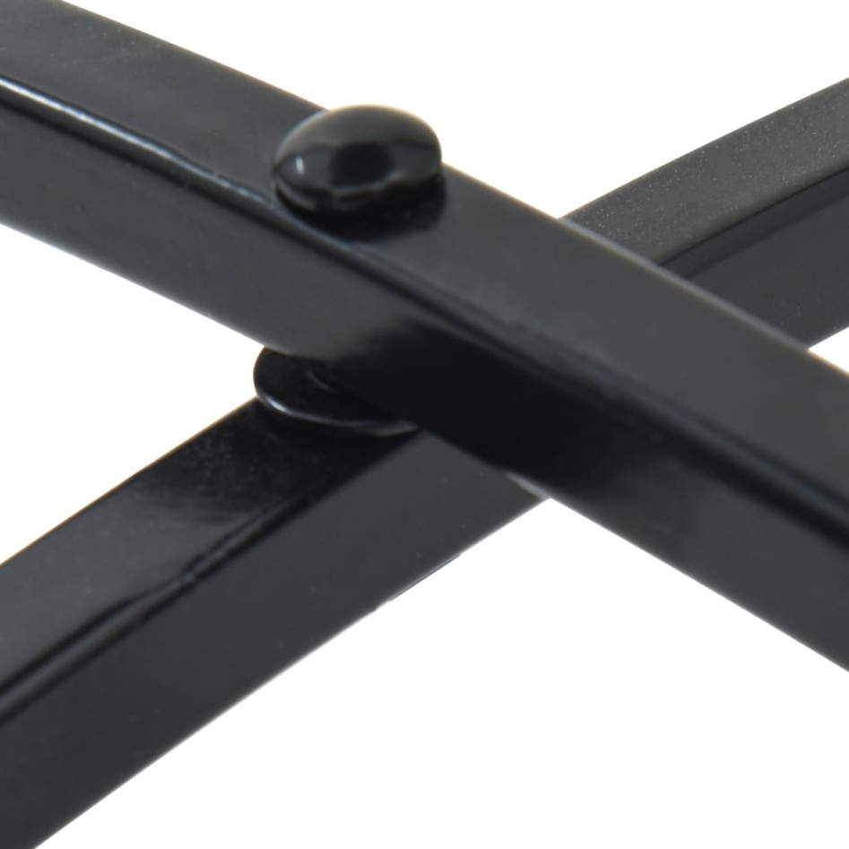 Mesa de bistró de mosaico cerámica azul y blanco Ø50x70