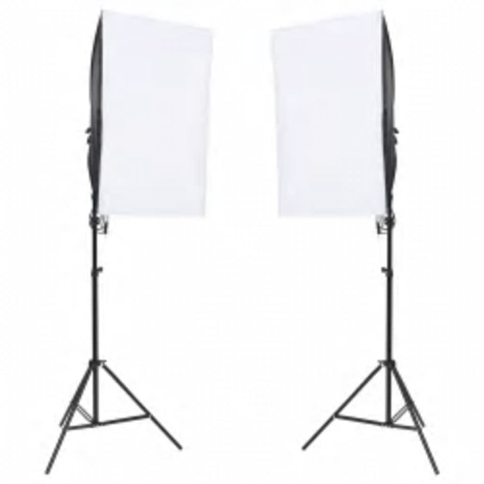 Kit de estudio fotográfico con set de luces y