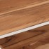 Mesa de centro acero inoxidable y madera maciza acacia