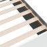 Estructura de cama madera de ingeniería blanca 75x190