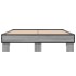 Estructura cama madera ingeniería metal gris Sonoma 120x190