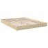 Estructura de cama sin colchón madera roble Sonoma 150x200