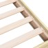 Estructura de cama sin colchón madera roble Sonoma 150x200