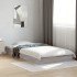 Estructura de cama madera de ingeniería gris Sonoma 100x200