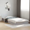 Estructura de cama madera de ingeniería gris Sonoma 100x200 cm