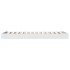 Estructura de cama madera de ingeniería blanca 90x200