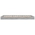 Estructura de cama madera de ingeniería gris Sonoma 90x200